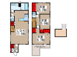 Kolet船橋三咲#04の物件間取画像